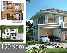 Image result for House Design for 150 Sqm Lot