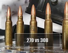 Image result for 270 vs 308 Ballistics
