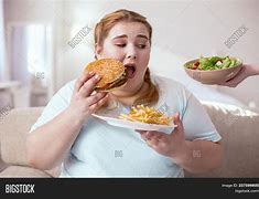 Image result for People Eating Junk Food
