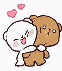 Image result for Bear Hug Emoji