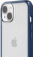 Image result for iPhone 13 Blue with Clear Case