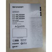 Image result for Sharp AQUOS 40 Inch TV Manual