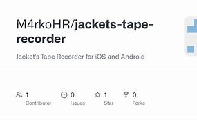 Image result for Jackets Tape Recorder