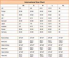 Image result for International Bra Size Conversion Chart