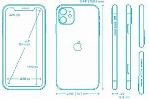Image result for iPhone 11 Dimensions mm