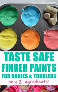 Image result for Taste Safe Finger Paints