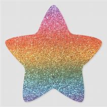 Image result for Glitter Rainbow Stickers