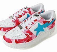 Image result for Pink BAPE Shoes