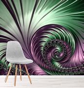 Image result for Spiral Mural Wallpaper