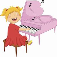 Image result for Anime Girl Playing Piano