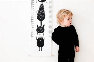Image result for Baby's Wall Puzzle Growth Chart Mirror