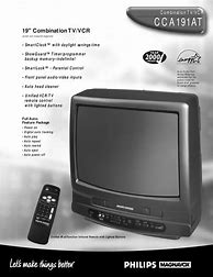Image result for Magnavox CRT TV/VCR Combo