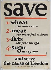 Image result for WW1 Propaganda Posters Food