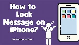Image result for iPhone 6 Lock Messages