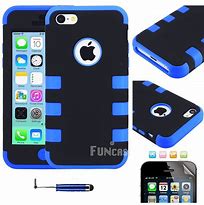 Image result for Blue iPhone 5C Black Case