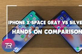 Image result for iPhone X Grey vs Silver