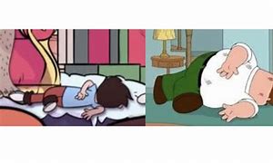 Image result for Bluey Family Guy Death Pose