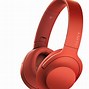 Image result for Sony Headphones Red Colour