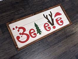 Image result for Believe Christmas Craft