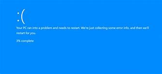 Image result for PC Blue Screen