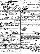 Image result for West Virginia Death Certificates