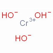Image result for Chromium Hydroxide