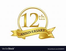 Image result for 12th Anniversary Logo