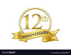 Image result for 12th Anniversary Images