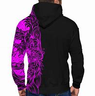 Image result for Purple Hoodie Front and Back
