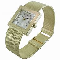 Image result for Longines Square Gold Watch