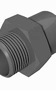 Image result for PVC Male Adapter 2D DWG