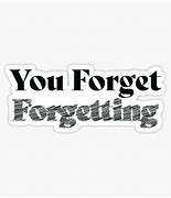 Image result for Forgetting Logo