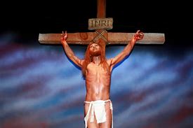 Image result for Buff Jesus Tearing the Cross