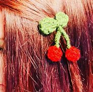 Image result for Cherry Hair Clip