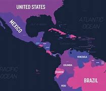 Image result for Mapa Fisico De America