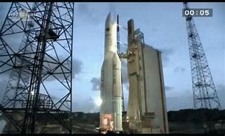 Image result for Ariane 5 Decolage