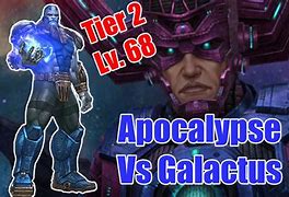 Image result for Apocalypse vs Galactus