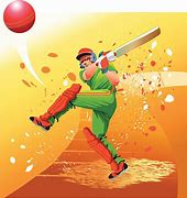 Image result for Cricketer Vector