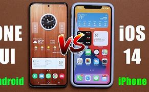 Image result for iPhone vs Samsung UI