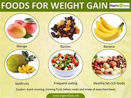 Image result for Weight Gain Foods List