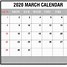 Image result for Picture of a Calander March