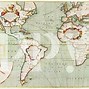 Image result for Antique World Map