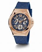Image result for Guess Watch Gold and Blue