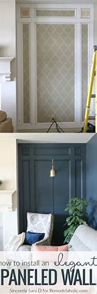 Image result for DIY Wall Treatments