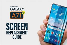 Image result for Samsung A71 Screen