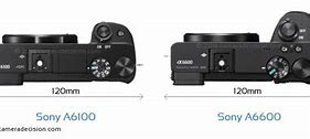 Image result for A6100 vs A6600