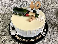 Image result for Birthday Cake and Champagne