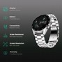 Image result for Smartwatch Silver Band