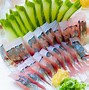 Image result for Raw Fish Sashimi Wraped with Shiso