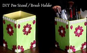 Image result for DIY Pen Stand with Card Holder